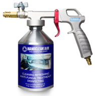 NANOCLEAN Professional Disinfection Tool Gun For Cleaning Car AC Remove Smell - Picture 1 of 9